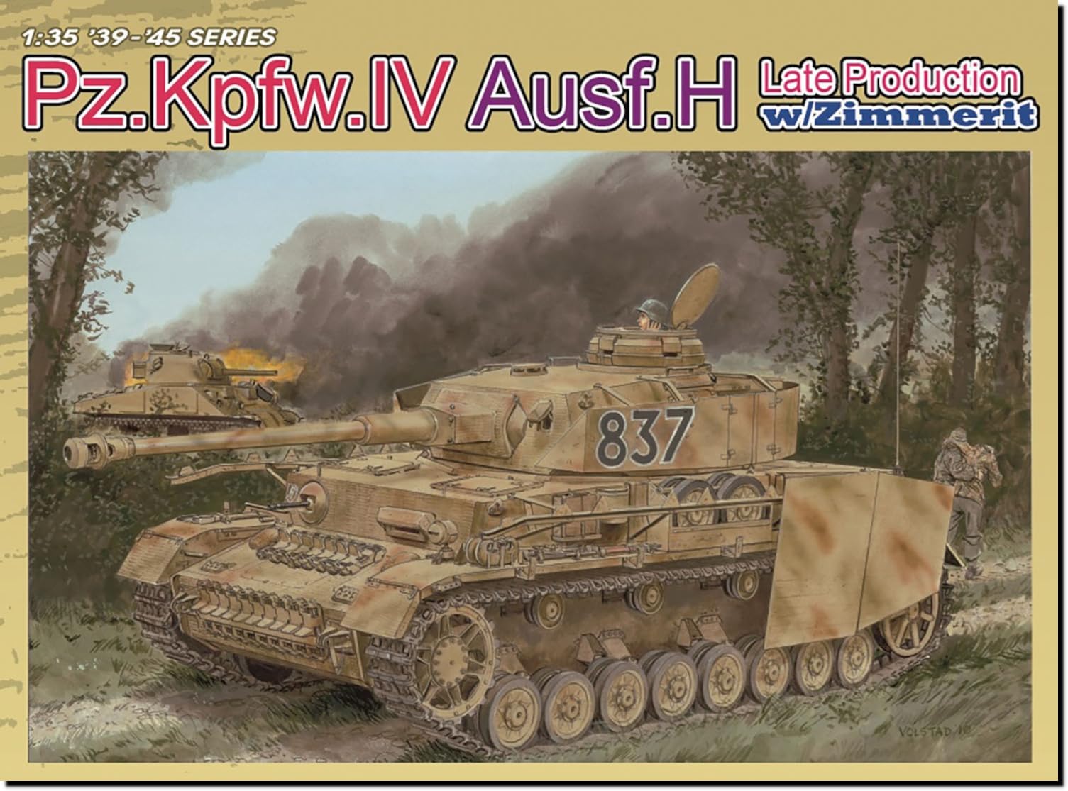 Amazon | プラッツ ドラゴン 1/35 WW2 ドイツ軍 IV号戦車H型 後期生産